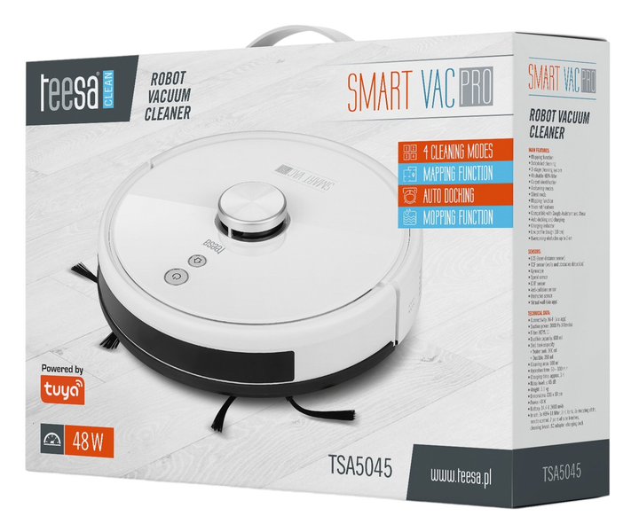 Робот-пилосос Teesa SMART VAC PRO TSA5045 - зображення 9