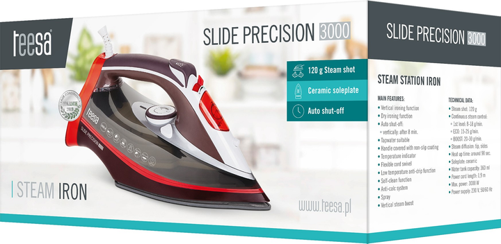 Żelazko Teesa Slide Precision 3000 TSA2011 - obraz 11