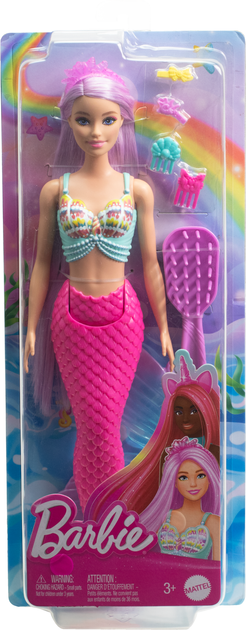 Лялька-русалонька Barbie Чарівні зачіски серії Фантастичний світ (HRR00) - зображення 3