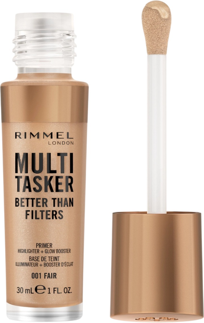 Primer do twarzy Rimmel Multi-Tasker Better Than Filters rozświetlający 001 Fair 30 ml (3616305400963) - obraz 2