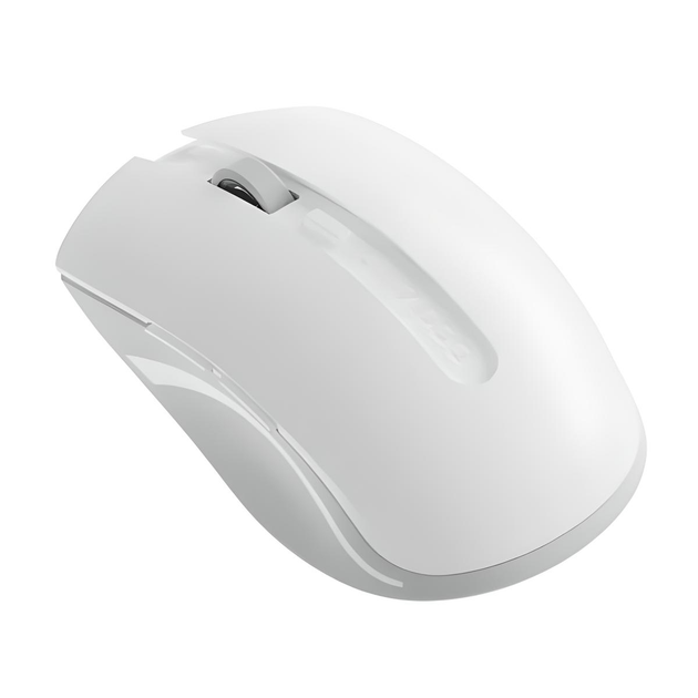 Мышь Rapoo M350L Silent беспроводная, бесшумная, с аккумулятором, 2400 DPI, white - изображение 2