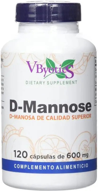 Suplement diety V.byotics D-Manosa 120 kapsułek (6484856351136) - obraz 1