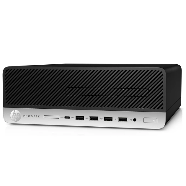 Комп'ютер HP ProDesk 600 G4 SFF / i3-8100 / DDR4 8 ГБ / SSD 120 ГБ / Intel UHD Graphics 630 / 180 Вт / 4 / 4 Б/В - зображення 2
