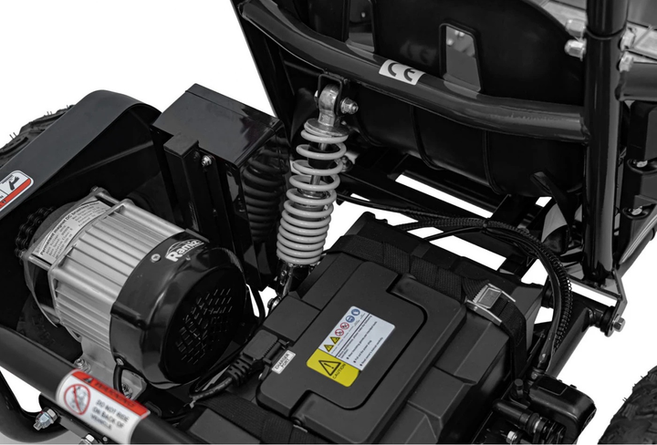 Gokart elektryczny dla dzieci Ramiz MAIGHTY Czarny (5903864984576) - obraz 9