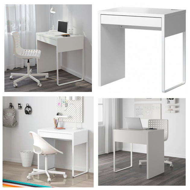Письменный стол IKEA MICKE 73x50 см белый компьютерный столик, рабочий стол для ноутбука ИКЕА МИККЕ 302.130.76 - Фото 2 Письменный стол IKEA MICKE 73x50 см белый компьютерный столик, рабочий стол для ноутбука ИКЕА МИККЕ 302.130.76 - изображение 2