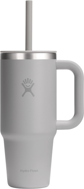 Kubek termiczny Hydro Flask All Around Travel Tumbler Birch szary 709 ml (810096859945) - obraz 1