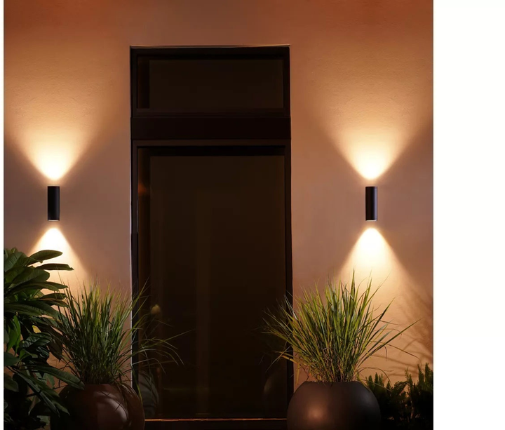 Зовнішній настінний світильник Philips Hue White and Colour Ambiance Appear Outdoor wall light (8718696174371) - зображення 4