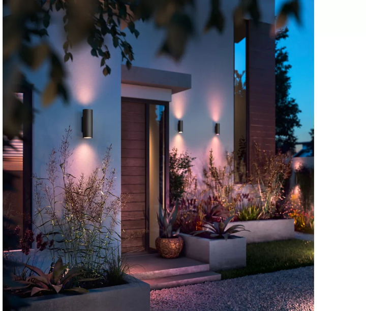 Зовнішній настінний світильник Philips Hue White and Colour Ambiance Appear Outdoor wall light (8718696174371) - зображення 5
