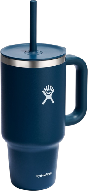 Kubek termiczny Hydro Flask All Around Travel Tumbler Indigo 950 ml (810096853820) - obraz 2