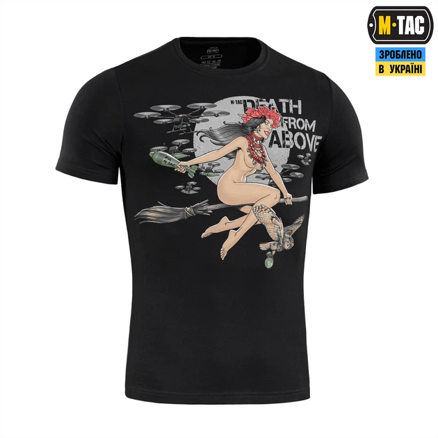Футболка M-Tac Death From Above Black M 80089002-M - Фото 3 Футболка M-Tac Death From Above Black M 80089002-M - изображение 3