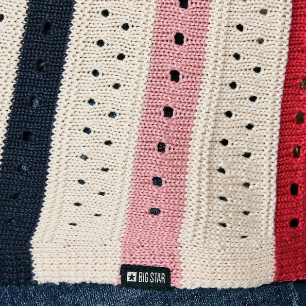 Pulower damski Big Star Vika 102 S-M Kremowy (5900714889852) - obraz 6