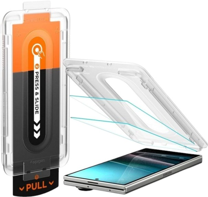 Zestaw 2 szkieł hartowanych Spigen Glas.tR EZ Fit Pro HD do Samsung Galaxy Z Fold 7 (8800283304138) - obraz 2
