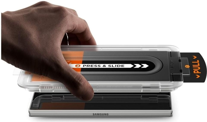 Zestaw 2 szkieł hartowanych Spigen Glas.tR EZ Fit Pro HD do Samsung Galaxy Z Fold 7 (8800283304138) - obraz 5