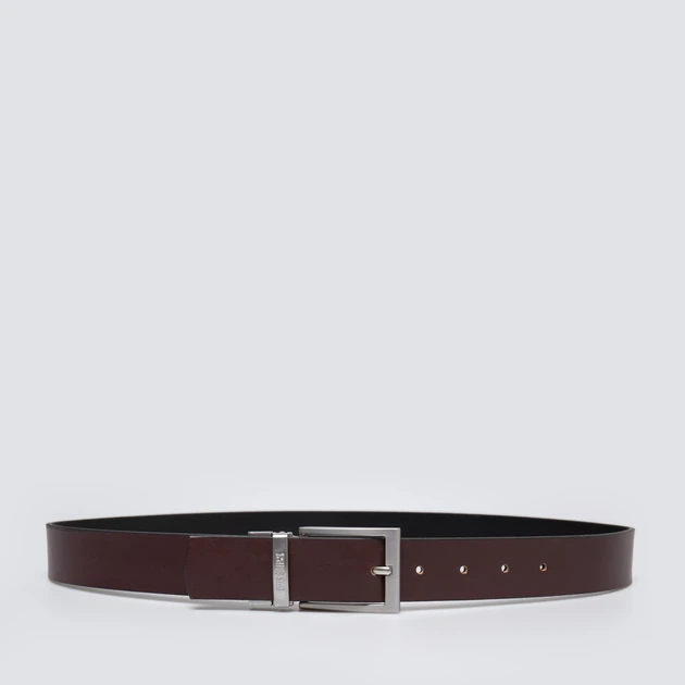 Ремінь чоловічий з натуральної шкіри Big Star Ariso 906 3XL Чорний (5900714935214) - зображення 1