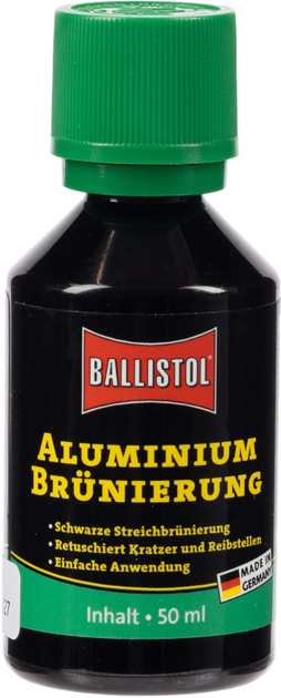 Набор оружейный для воронения алюминия Ballistol - изображение 6