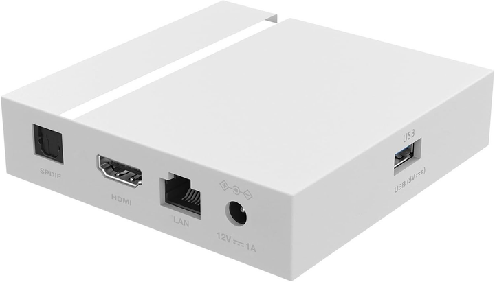 Odtwarzacz multimedialny Strong Android TV BOX LEAP-S3+ White (76-5261-00) - obraz 4
