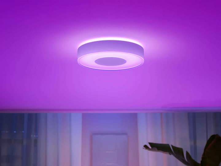 Стельовий світильник Philips Hue White and Colour Ambiance Infuse medium ceiling lamp (8718696176498) - зображення 9