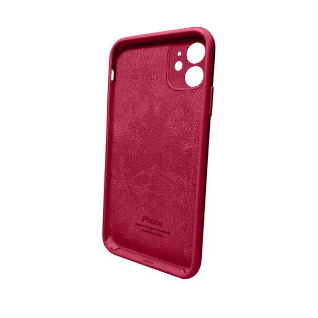 Чохол для смартфона Silicone Full Case AA Camera Protect for Apple iPhone 11 Pro кругл 35,Maroon (FullAAKPi11P-35) - изображение 2