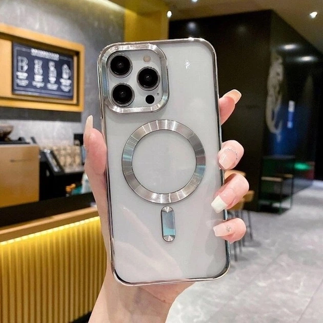 Чохол для смартфона Cosmic CD Magnetic for Apple iPhone 16 Silver (CDMAGiP16Silver) - Фото 2 Чохол для смартфона Cosmic CD Magnetic for Apple iPhone 16 Silver (CDMAGiP16Silver) - изображение 2