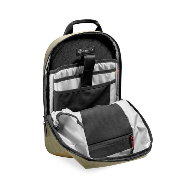 Сумка Tomtoc Navigator-T24 Sling Bag Khaki 14 Inch/7L (T24M1K1) (T24M1K1) - Фото 3 Сумка Tomtoc Navigator-T24 Sling Bag Khaki 14 Inch/7L (T24M1K1) (T24M1K1) - изображение 3