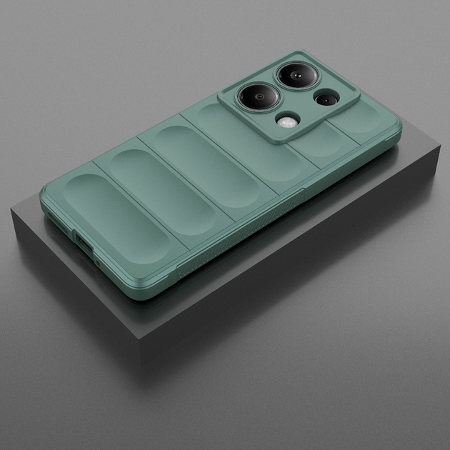 Чохол для смартфона Cosmic Magic Shield for Xiaomi Redmi Note 13 Pro 5G/POCO X6 5G Dark Green (MagicShXiNo13P5GGreen) - изображение 4