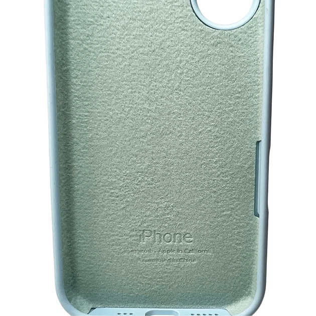 Чохол для смартфона Silicone Full Case AA Open Cam for Apple iPhone 16 27,Mist Blue (FullOpeAAi16-27) - изображение 3