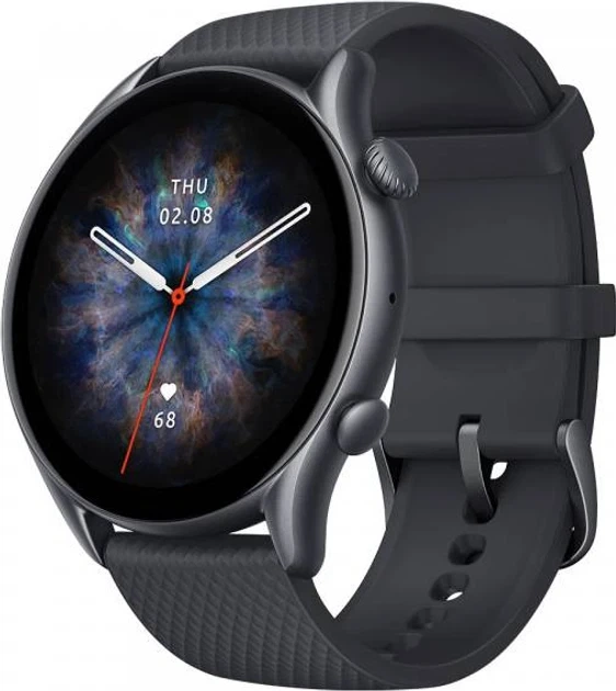 Смарт-часы Amazfit GTR 3 PRO Infinite Black, Ultra HD AMOLED 1.45, Bluetooth, GPS ,12D, PAI Health Assessment - Фото 7 Смарт-часы Amazfit GTR 3 PRO Infinite Black, Ultra HD AMOLED 1.45, Bluetooth, GPS ,12D, PAI Health Assessment - изображение 7