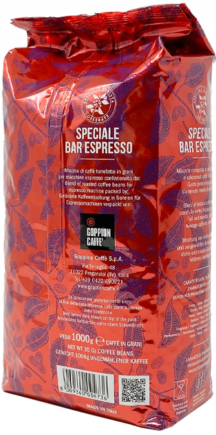 Kawa ziarnista Goppion Caffe Speciale Bar Espresso 1 kg (8009360004736) - obraz 3
