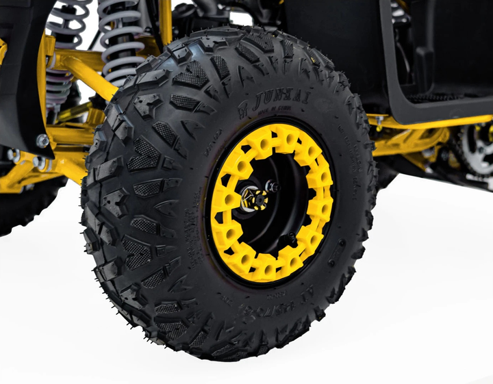 Квадроцикл бензиновий Ramiz Explorer 110CC Жовтий (5903864983722) - зображення 16