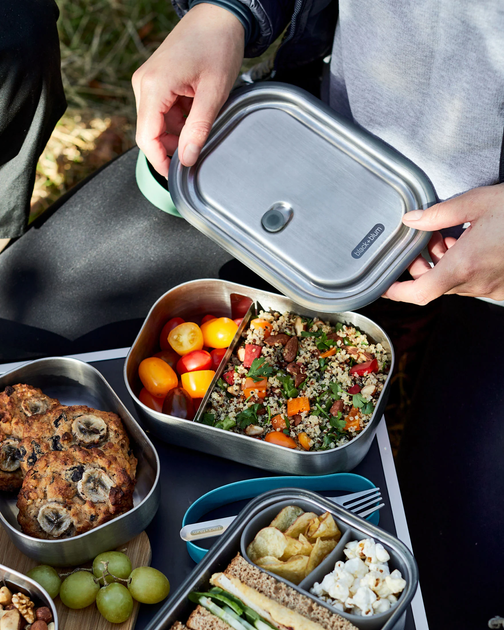 Lunchbox Black+Blum stalowy czarny 1 l (BAM-SS-L018) - obraz 10