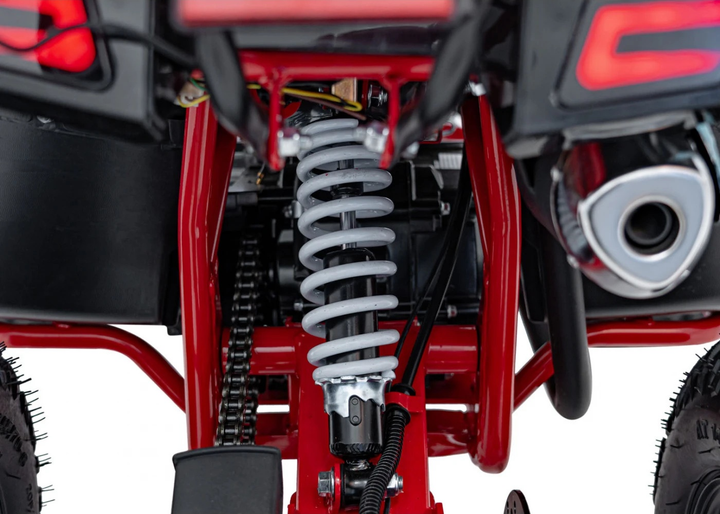 Квадроцикл бензиновий Ramiz Explorer 110CC Червоний (5903864983746) - зображення 9