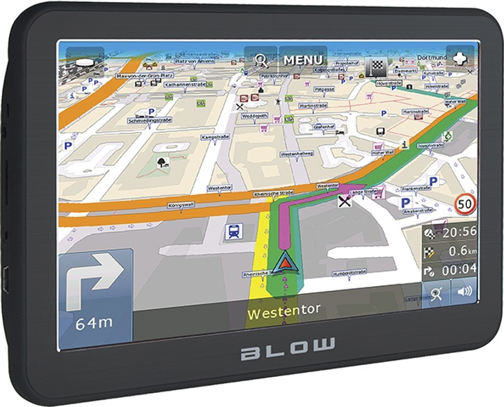 Nawigator GPS Blow Sirocco GPS730 (5900804089506) - obraz 1