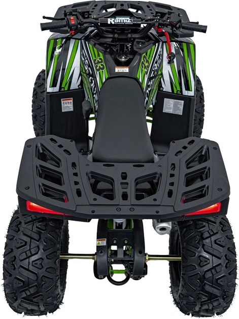 Квадроцикл бензиновий Ramiz Discoverer 125CC Зелений (5903864983791) - зображення 4