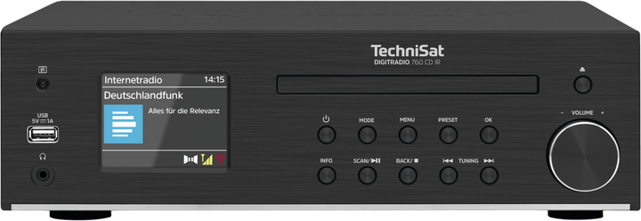 Mikrowieża TechniSat DigitRadio 760 Black (0000/3978) - obraz 4