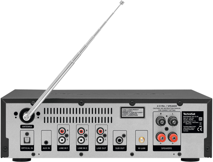 Mikrowieża TechniSat DigitRadio 760 Black (0000/3978) - obraz 5