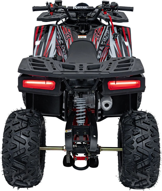 Квадроцикл бензиновий Ramiz Discoverer 125CC Червоний (5903864983807) - зображення 5