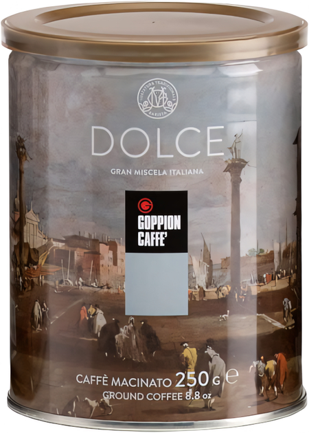Kawa mielona Goppion Caffe Dolce 250 g (8009360229047) - obraz 1
