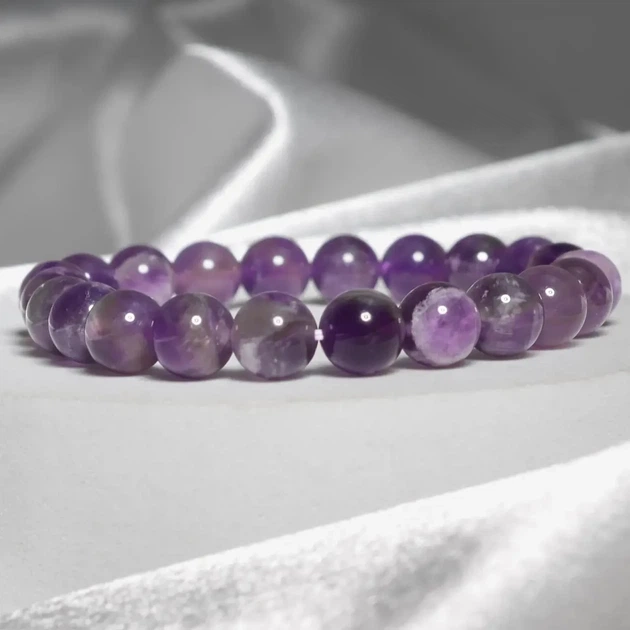 Женский браслет на руку из натурального аметиста "Violet" - 16 см - Фото 10 Женский браслет на руку из натурального аметиста "Violet" - 16 см - изображение 10