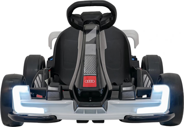 Gokart Ramiz Audi z Funkcją Driftu Biały (5903864943153) - obraz 3