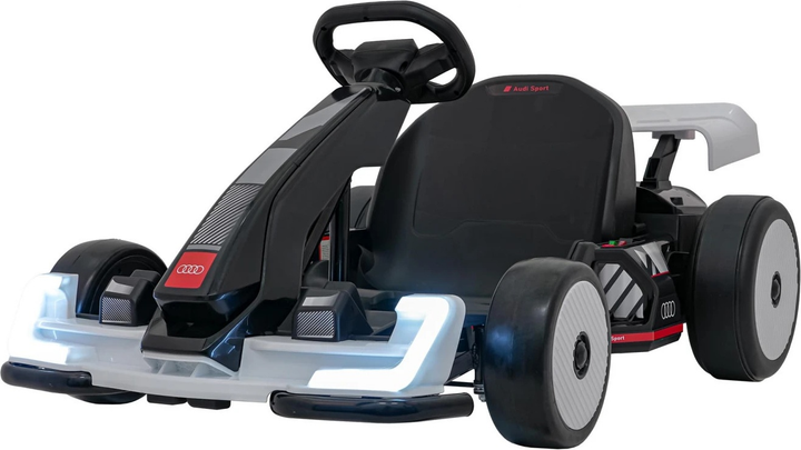 Gokart Ramiz Audi z Funkcją Driftu Biały (5903864943153) - obraz 1