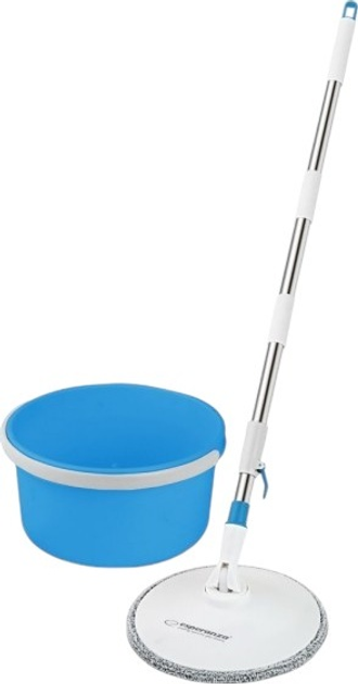 Zestaw Esperanza EHS007 mop obrotowy + wiadro z obrotową konstrukcją (5901299964095) - obraz 1