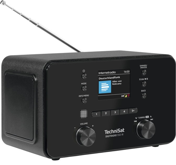 Радіо TechniSat DIGITRADIO 550 IR Black (0000/3995) - зображення 3