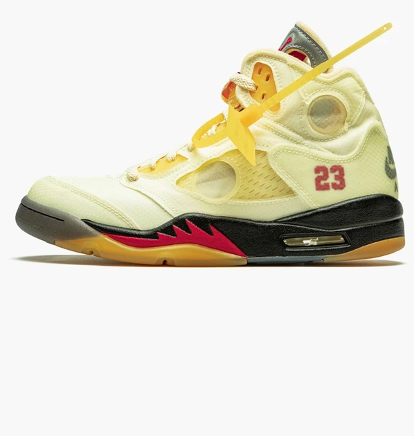 Кроссовки Air Jordan 5 Retro Sp Yellow DH8565-100 45
