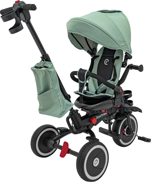 Триколісний велосипед SporTrike Rider Зелений (5903864985429) - зображення 7