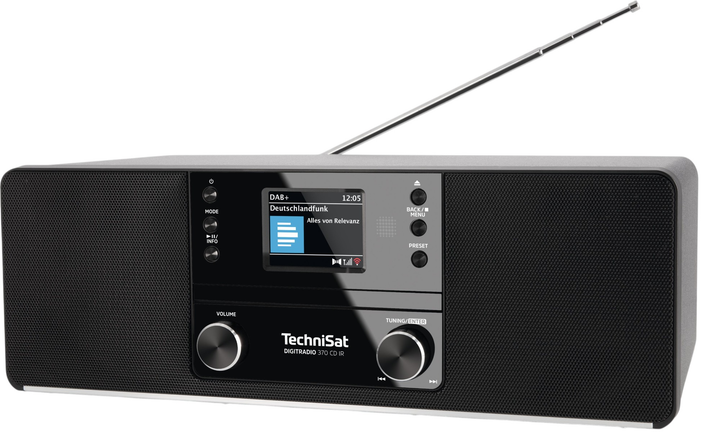 Radio TechniSat DIGITRADIO 370 CD IR Black (0000/3949) - obraz 3