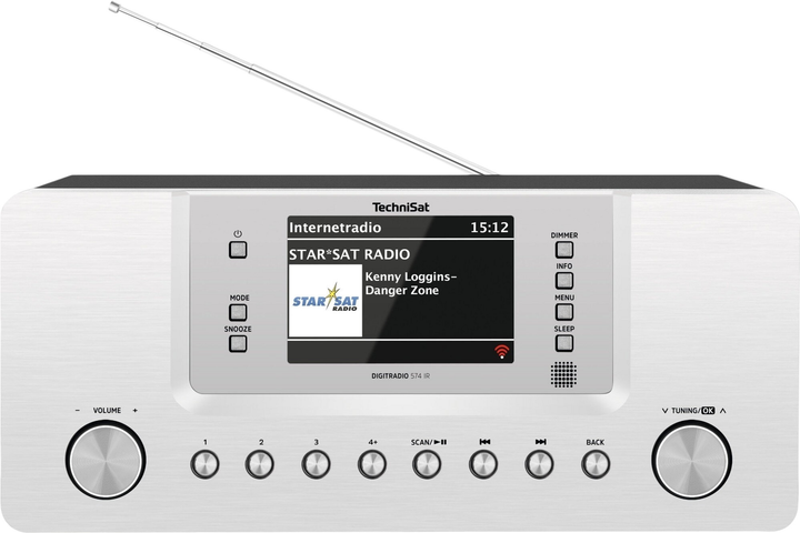 Радіо TechniSat DIGITRADIO 574 IR Silver (0001/2951) - зображення 2