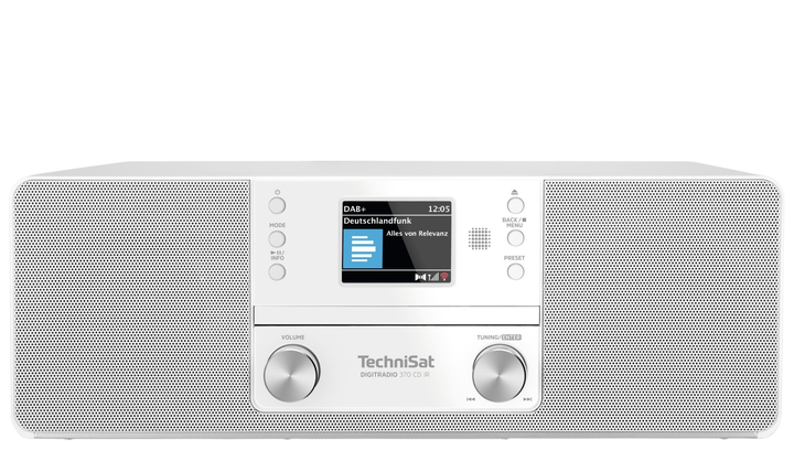 Радіо TechniSat DIGITRADIO 370 CD IR White (0001/3949) - зображення 1