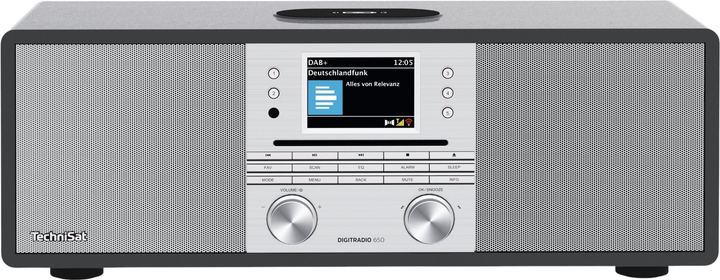 Radio TechniSat DIGITRADIO 650 Black-Silver (0002/3980) - obraz 1