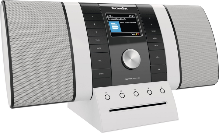 Radio TechniSat MULTYRADIO 4.0 SE Black-White (0001/3983) - obraz 2