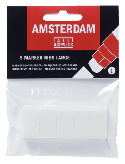 Końcówka do markera Amsterdam L 15 mm 6 szt (8712079358532) - obraz 1